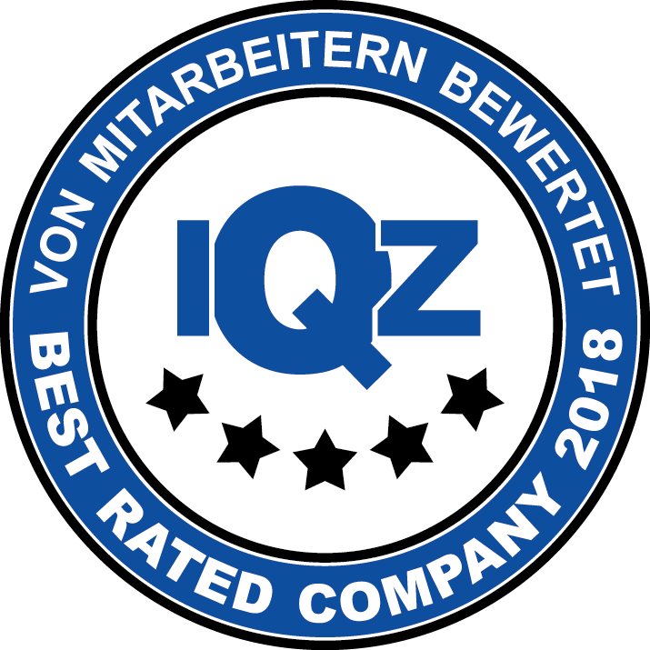 IQZ 5 Sterne-Bewertung: Best Rating Company 2018